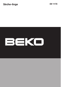 Mode d’emploi BEKO DV 1170 Sèche-linge