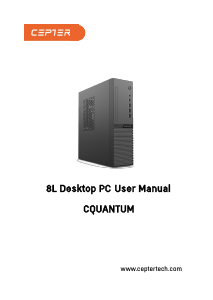 Handleiding Cepter CQUANTUM Desktop