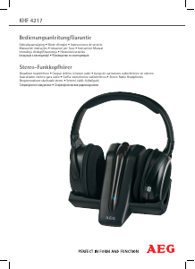 Manual AEG KHF 4217 Headphone