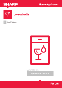 Mode d’emploi Sharp QW-HT43F393I-FR Lave-vaisselle