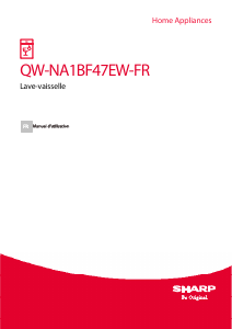 Mode d’emploi Sharp QW-NA1BF47EW-FR Lave-vaisselle