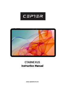 Brugsanvisning Cepter CTABNEXUS Tablet