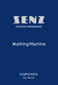 Bruksanvisning Senz SEWM2A814 Vaskemaskin