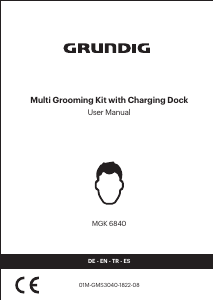 Handleiding Grundig MGK 6840 Baardtrimmer
