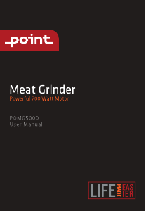 Manual Point POMG5000 Meat Grinder