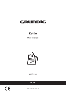 Bedienungsanleitung Grundig WK 5320 Wasserkocher