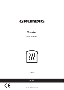 Bedienungsanleitung Grundig TA 5320 Toaster