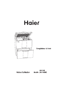 Mode d’emploi Haier LW-114B Congélateur