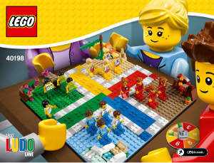 Brugsanvisning Lego set 40198 Games LEGO ludospil