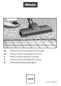 Bedienungsanleitung Miele Guard M1 Select Staubsauger