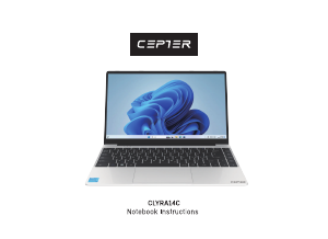 Handleiding Cepter CLYRA14C Laptop