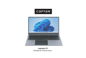 Handleiding Cepter CMIRAGE17N Laptop