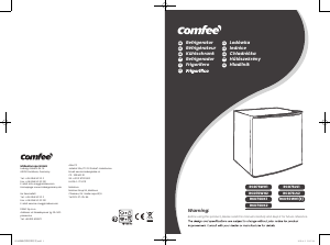 Mode d’emploi Comfee RCD76DK2 Réfrigérateur