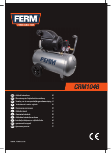 Bedienungsanleitung FERM CRM1046 Kompressor