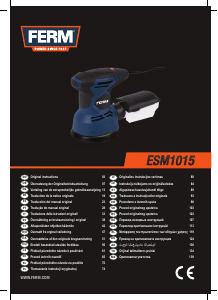 Mode d’emploi FERM ESM1015 Ponceuse excentrique