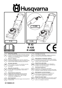 Rokasgrāmata Husqvarna Royal 43S Zāles pļāvējs