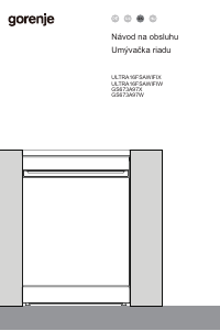 Návod Gorenje ULTRA16FSAWIFIX Umývačka riadu