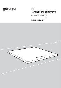 Használati útmutató Gorenje GI6432BSCE Főzőlap