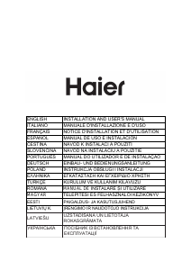 Mode d’emploi Haier HADG6CBS4BWIFI Hotte aspirante