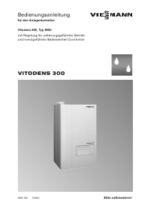 Bedienungsanleitung Viessmann Vitodens 300 WB3 Zentralheizungskessel