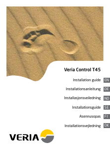 Bruksanvisning Veria T45 Control Termostat