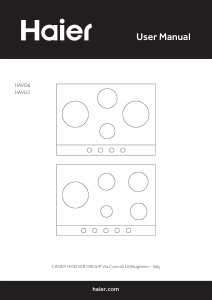 Kullanım kılavuzu Haier HAVG75HB Ocak