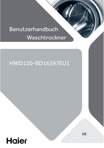 Bedienungsanleitung Haier HWD120-BD16397EU1 Waschtrockner