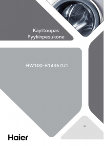 Käyttöohje Haier HW100-B14367U1 Pesukone