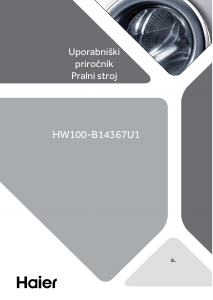 Priročnik Haier HW100-B14367U1 Pralni stroj