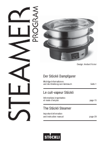 Manual Stöckli 0101.01 Steam Cooker