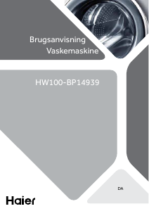 Brugsanvisning Haier HW100-BP14939 Vaskemaskine
