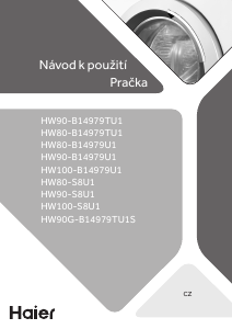 Manuál Haier HW120-B14979EU1 Pračka