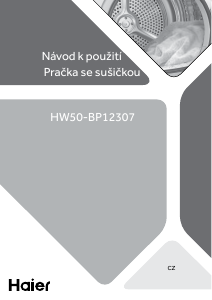 Manuál Haier HW50-BP12307 Pračka