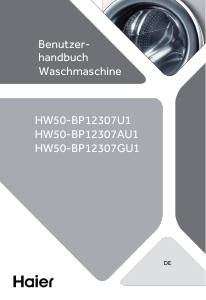 Bedienungsanleitung Haier HW50-BP12307U1 Waschmaschine