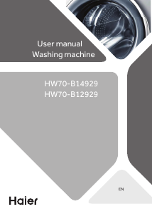 Manual Haier HW70-B12929 Washing Machine