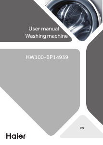 Manual Haier HW90-BP14939-S Washing Machine