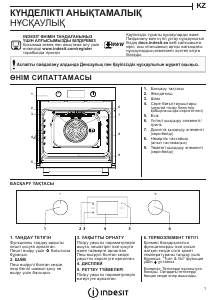 Руководство Indesit IFW 6841 JH IX духовой шкаф