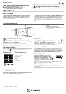 Priročnik Indesit INSD18A011B1 Hladilnik