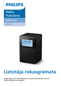 Rokasgrāmata Philips TAR5100 Radio modinātājs