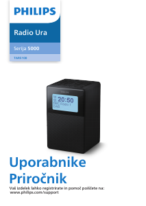 Priročnik Philips TAR5100 Radijska budilka