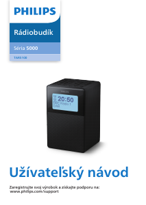 Návod Philips TAR5100 Rádiobudík