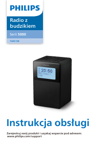 Instrukcja Philips TAR5100 Radiobudzik
