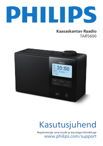 Kasutusjuhend Philips TAR5600 Äratuskell-raadio