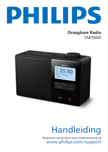 Handleiding Philips TAR5600 Wekkerradio