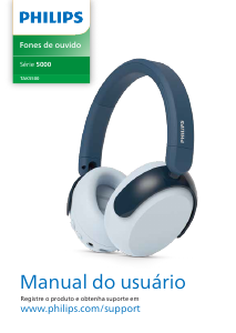 Manual Philips TAK5500AL Auscultador