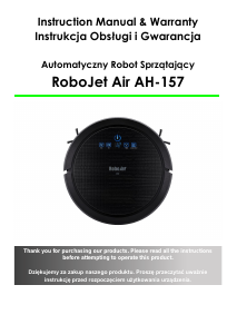 Manual RoboJet Air AH-157 Vacuum Cleaner