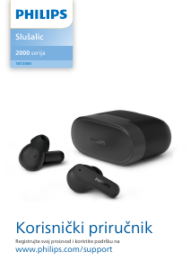 Priručnik Philips TAT2000BL Slušalica