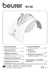 Manual Beurer IH 40 Inhaler