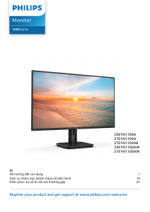 Hướng dẫn sử dụng Philips 24E1N1100A Màn hình LED