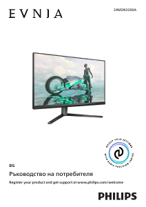 Наръчник Philips 24M2N3200A Evnia LED монитор